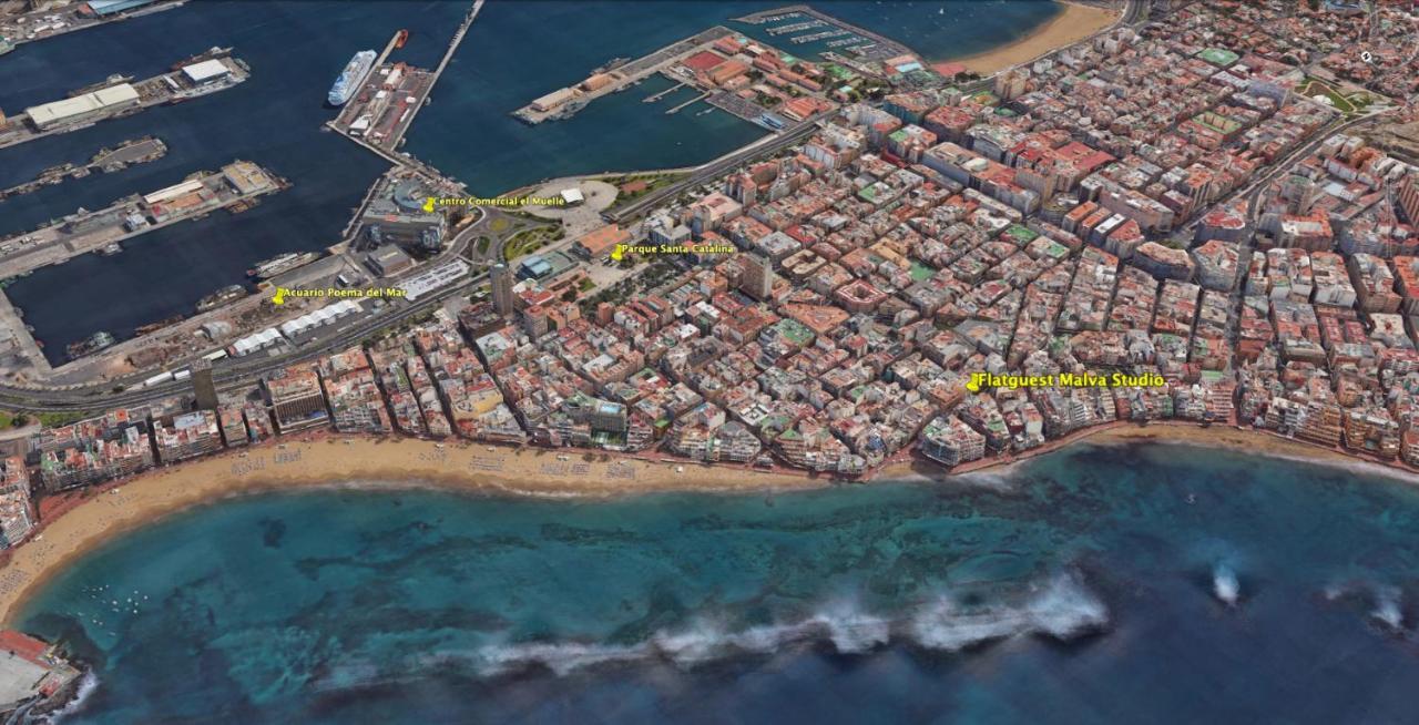Flatguest Malva Studio Las Palmas / Gran Canaria Exterior foto